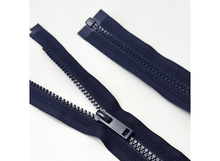 Молния тракторная ZT тип 5, 1 замок Темно-синий 75 см