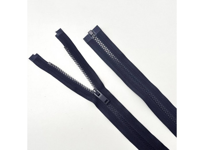 Молния тракторная ZT тип 5, 1 замок Темно-синий 75 см