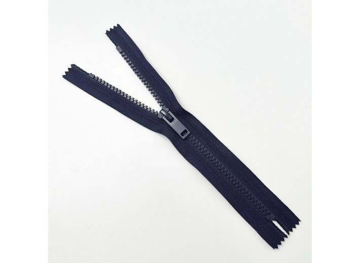 Молния тракторная ZT тип 5, неразъемная Темно-синий 20 см