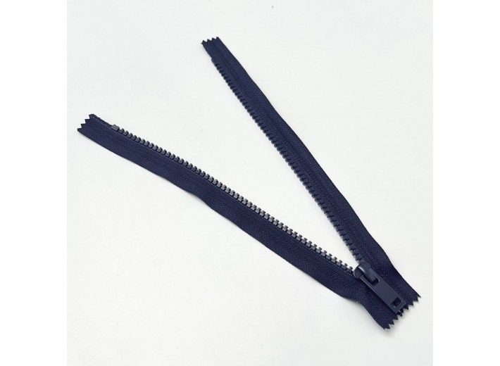 Молния тракторная ZT тип 5, неразъемная Темно-синий 20 см