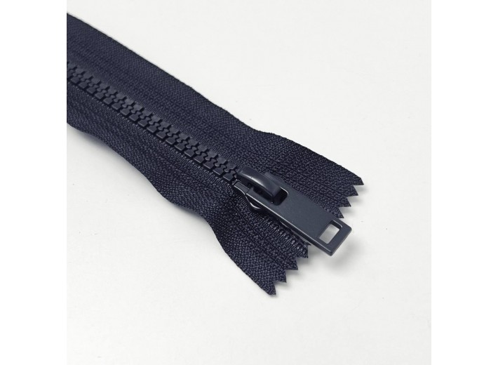 Молния тракторная ZT тип 5, неразъемная Темно-синий 20 см