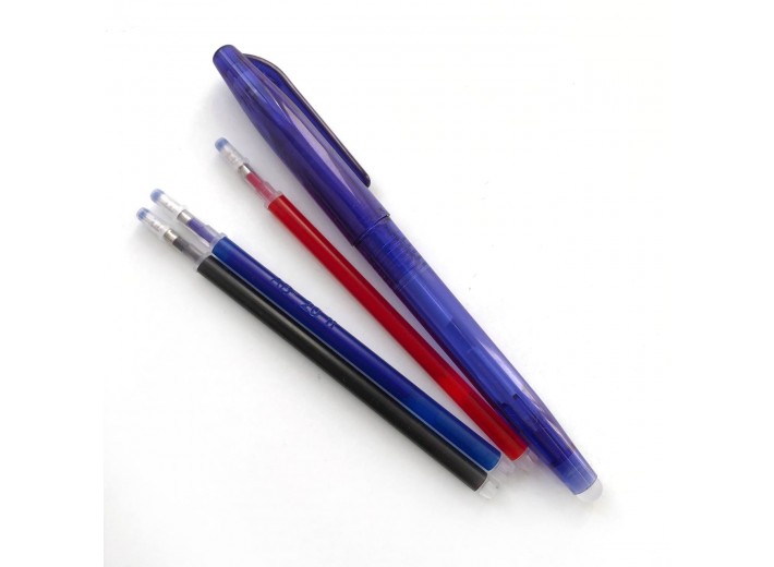 Ручка для ткани термоисчезающая с набором стержней