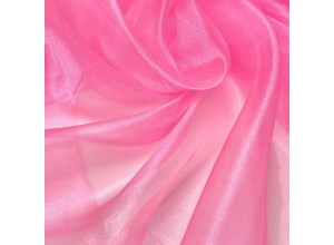 Органза кристаллон Ярко-розовый