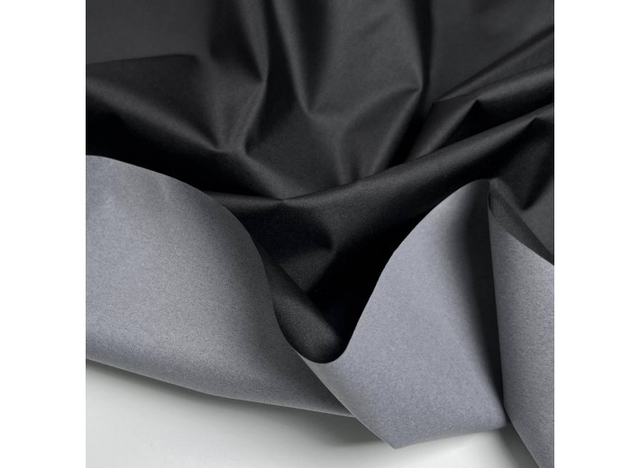 Плащевка Дюспо Milky Черный