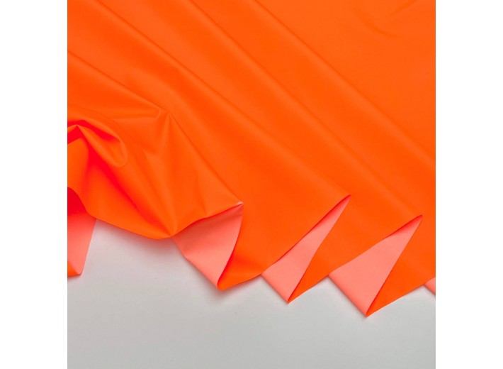 Плащевка Дюспо Milky Ярко-оранжевый