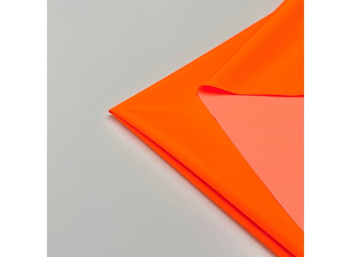 Плащевка Дюспо Milky Ярко-оранжевый