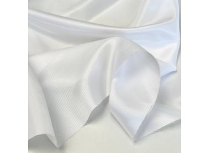 Ткань подкладочная поливискоза "Твил" Белый