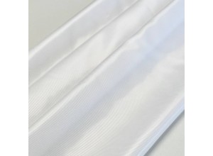 Ткань подкладочная поливискоза "Твил" Белый