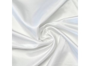 Ткань подкладочная поливискоза "Твил" Белый