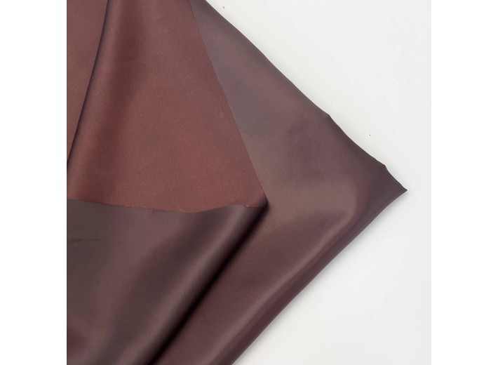 Ткань подкладочная поливискоза Медно-коричневый
