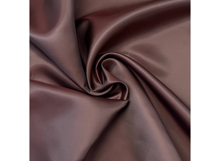 Ткань подкладочная поливискоза Медно-коричневый