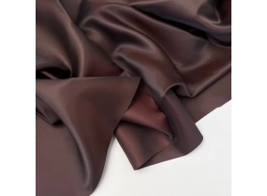 Ткань подкладочная поливискоза Медно-коричневый