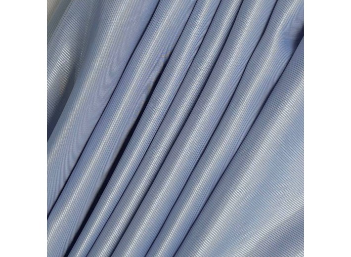 Ткань подкладочная поливискоза "Твил" Пыльно-голубой