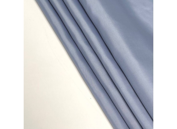 Ткань подкладочная поливискоза "Твил" Пыльно-голубой