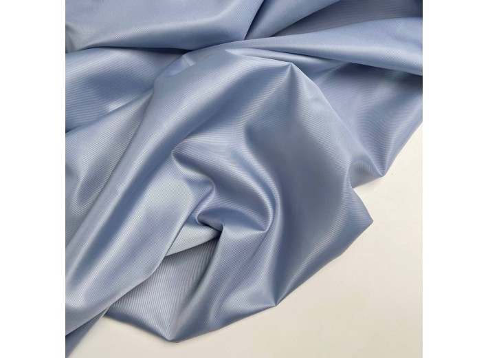 Ткань подкладочная поливискоза "Твил" Пыльно-голубой