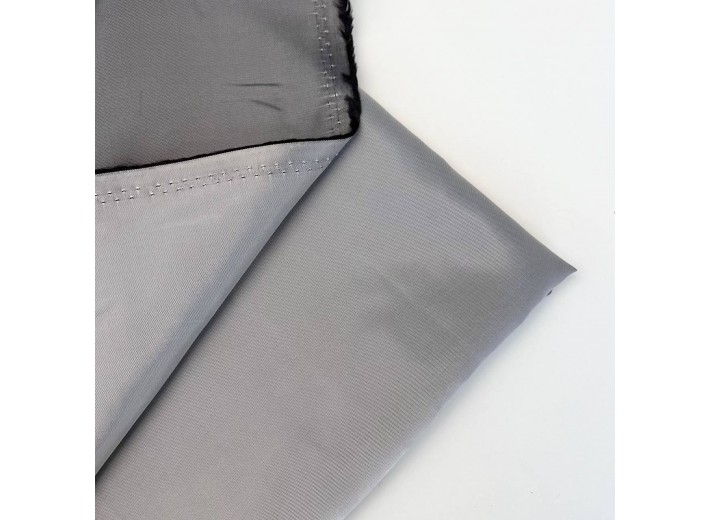 Ткань подкладочная поливискоза Стальной серый