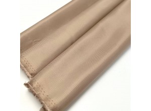Ткань подкладочная поливискоза "Твил" Темно-бежевый