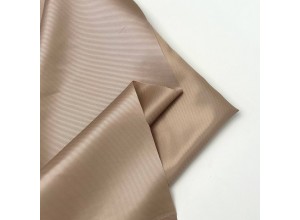 Ткань подкладочная поливискоза "Твил" Темно-бежевый