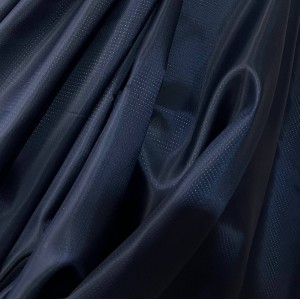 Ткань подкладочная жаккард Темно-синий