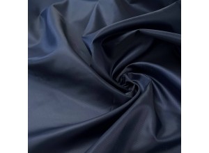 Ткань подкладочная жаккард Темно-синий