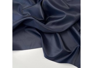 Ткань подкладочная жаккард Темно-синий