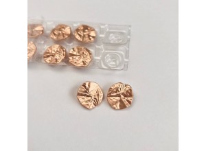 Пуговица "Матовая фольга" золото