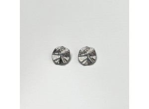 Пуговица "Матовая фольга" серебро