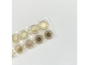 Пуговица "Жалюзи" золото