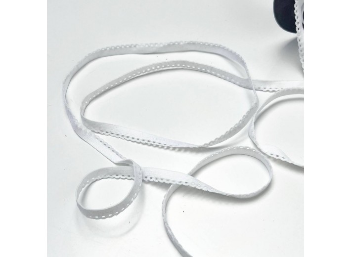 Резинка ажурная 8 мм Белый