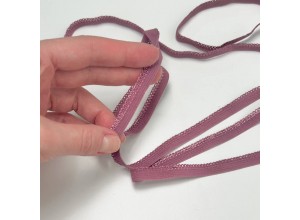 Резинка ажурная 10 мм Брусника