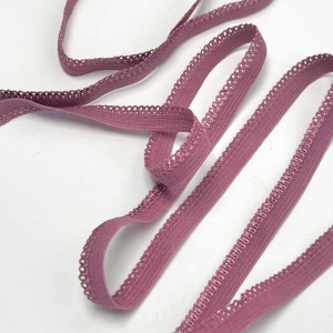 Резинка ажурная 10 мм Брусника