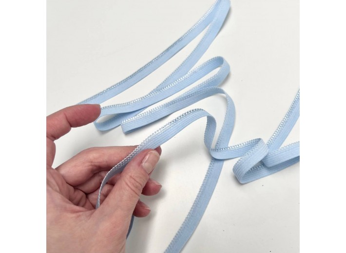 Резинка ажурная 10 мм Голубой