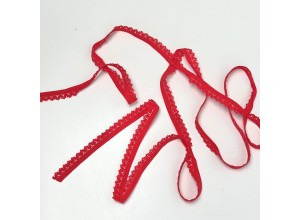 Резинка ажурная 12 мм Красный
