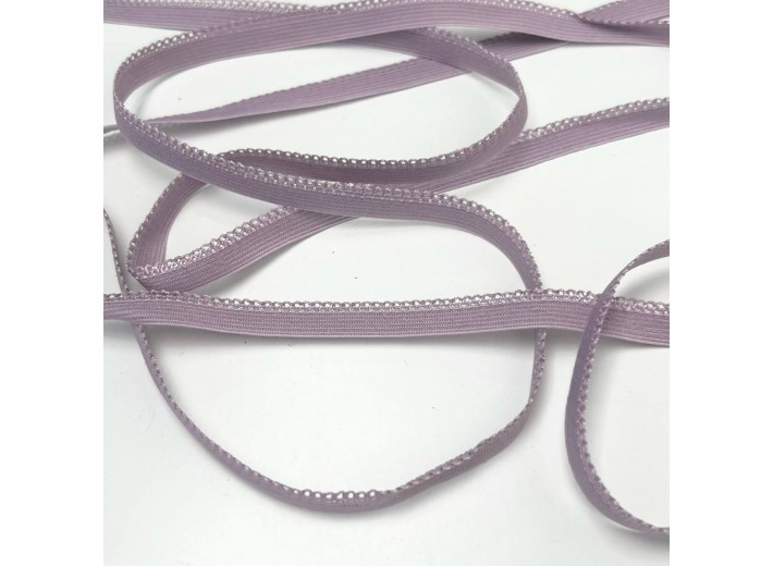 Резинка ажурная 10 мм Лиловый туман