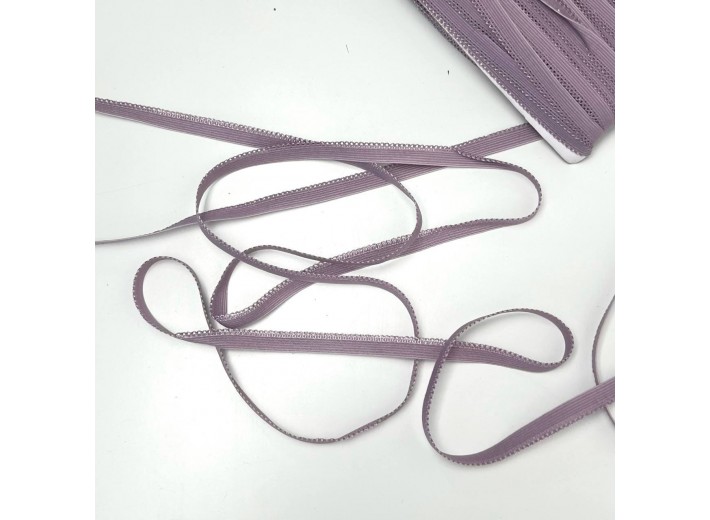 Резинка ажурная 10 мм Лиловый туман