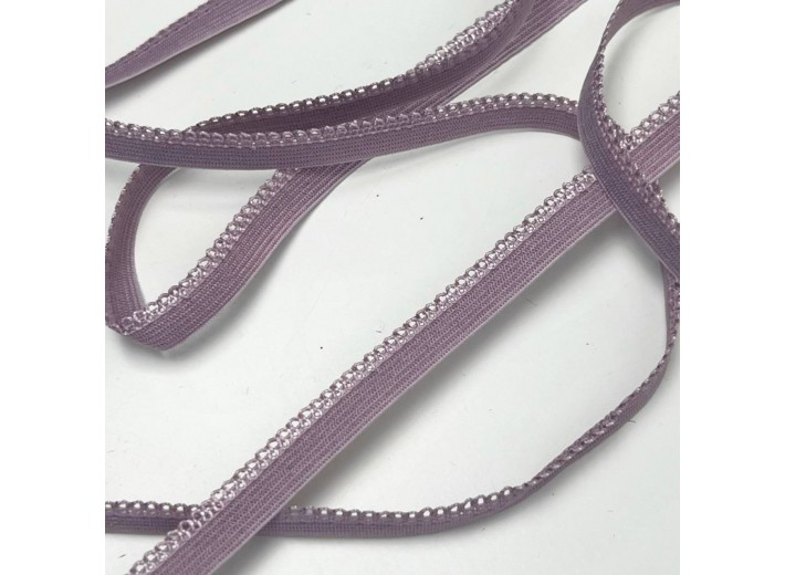 Резинка ажурная 10 мм Лиловый туман