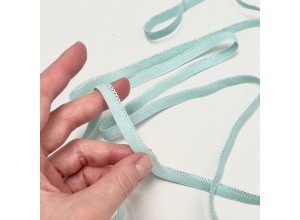 Резинка ажурная 10 мм Ментол