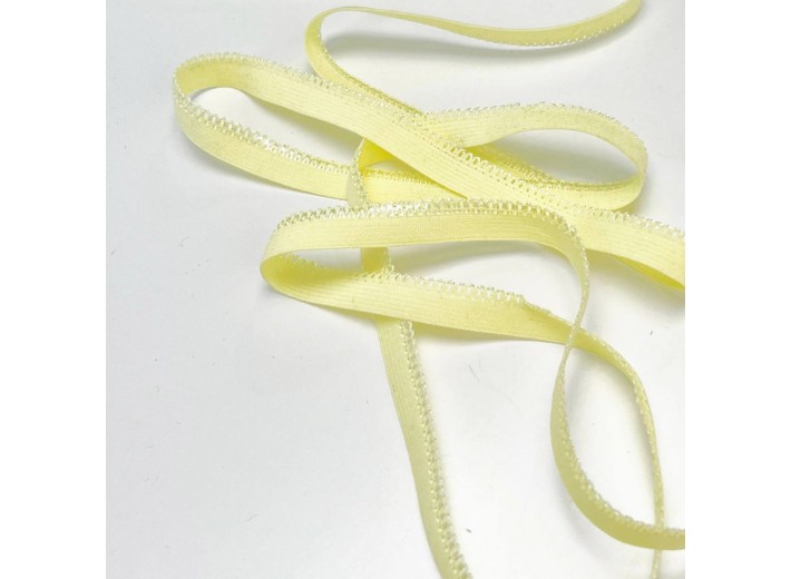 Резинка ажурная 10 мм Нежно-желтый