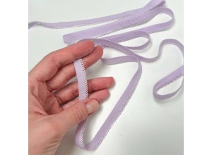 Резинка ажурная 10 мм Светло-лавандовый