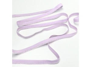 Резинка ажурная 10 мм Светло-лавандовый