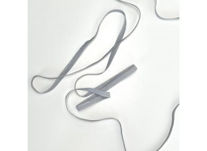 Резинка ажурная 10 мм Светло-серый