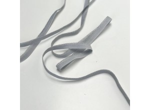 Резинка ажурная 10 мм Светло-серый