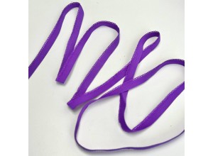 Резинка ажурная 10 мм Ярко-фиолетовый