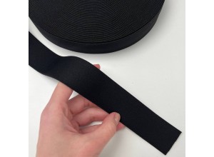 Резинка бельевая плотная 35 мм Черный