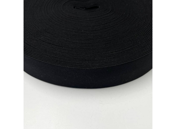Резинка бельевая плотная 35 мм Черный