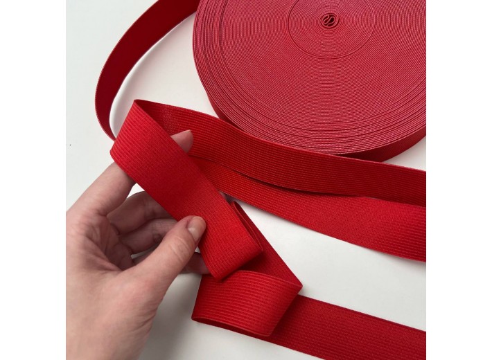 Резинка бельевая 30 мм Красный