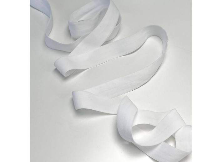 Резинка окантовочная 20 мм Белый