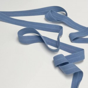 Резинка окантовочная 15 мм Пыльно-голубой