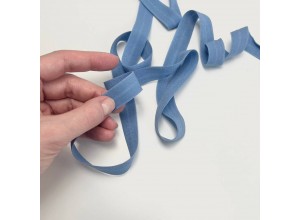 Резинка окантовочная 15 мм Пыльно-голубой