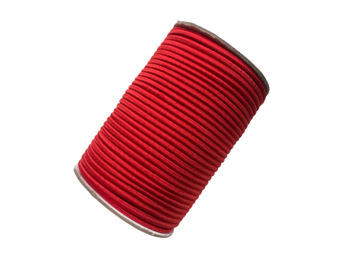 Резинка шляпная 3 мм Красный